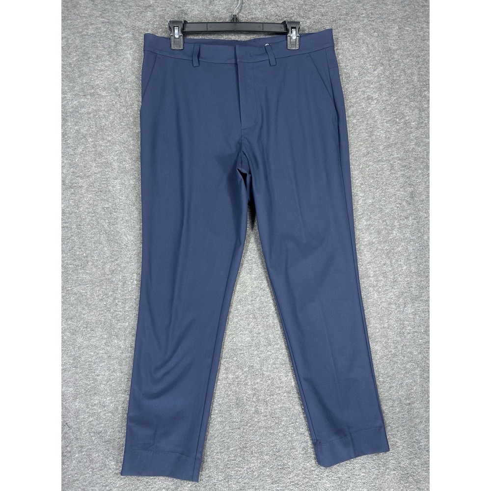 G/Fore Tech Tour 4-WAY Stretch Straight Leg Pants‎ Mens 33x29 (tag 33x30) Blue